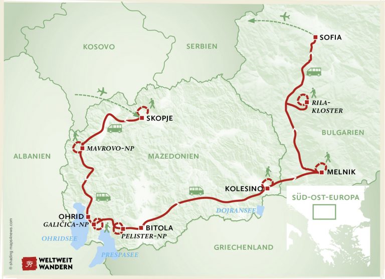 www-eur-maz-thraker-1-3.jpg Wanderkarte Nordmazedonien - Auf den Spuren der Thraker - Trekking Nordmazedonien & Bulgarien