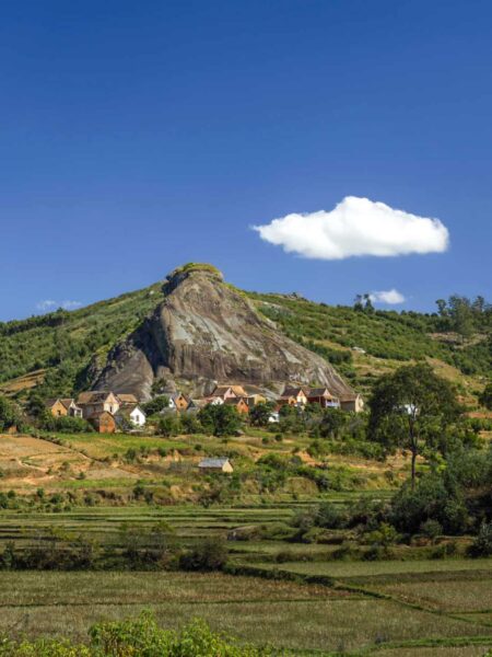 Am Foto ist Andasibe, eine Stadt im Osten Madagaskars, zu sehen.