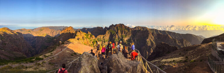 Wanderkarte Madeira Überschreitung