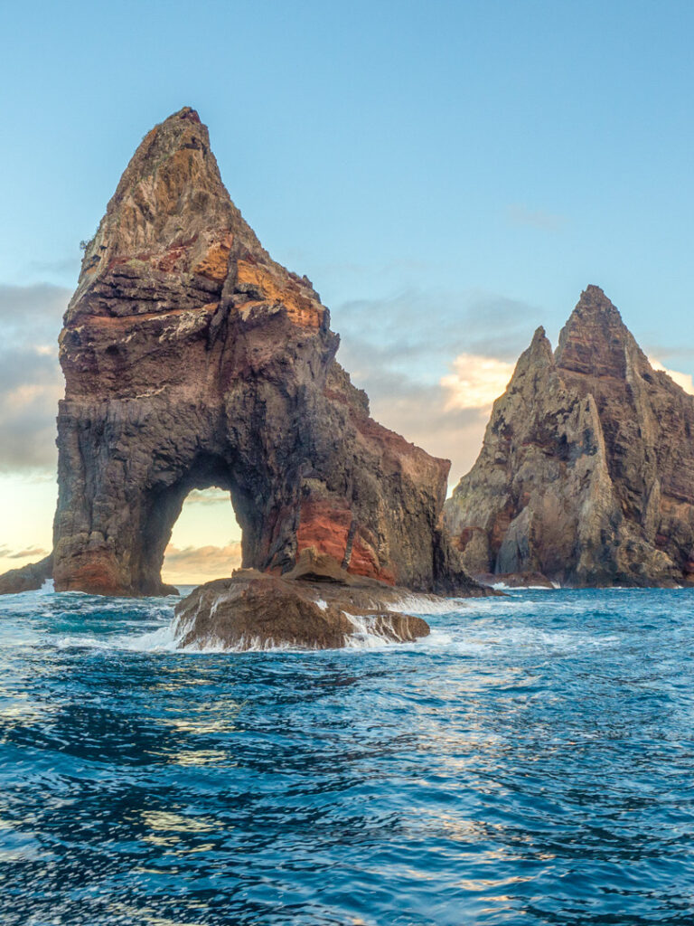 Ein Bild der Ponta de São Lourenço, der sündlichsten Spitze der Insel Madeira.