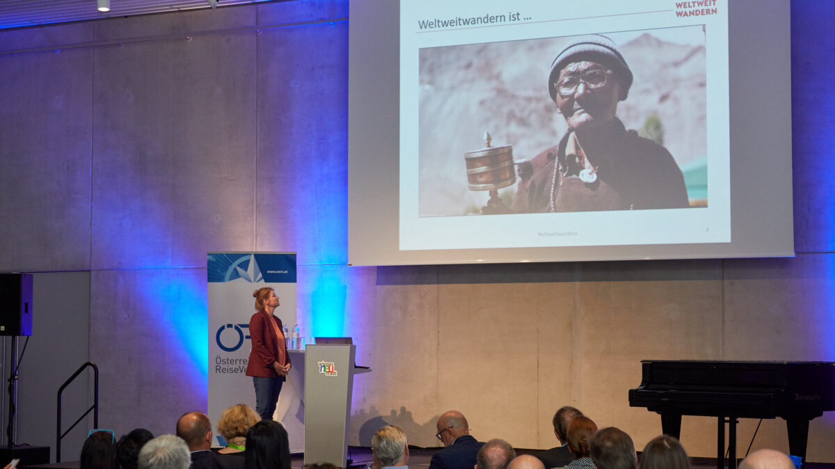 Vortrag zur Nachhaltigkeit bei ÖRV Kongress