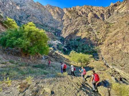 Wandern im Oman - Wüste und Meer im Oman