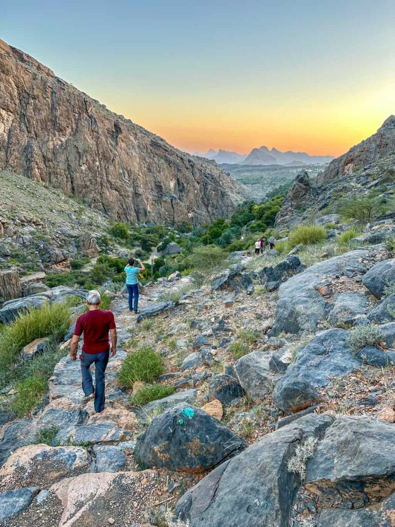 Bergwanderung Oman - Wüste und Meer im Oman