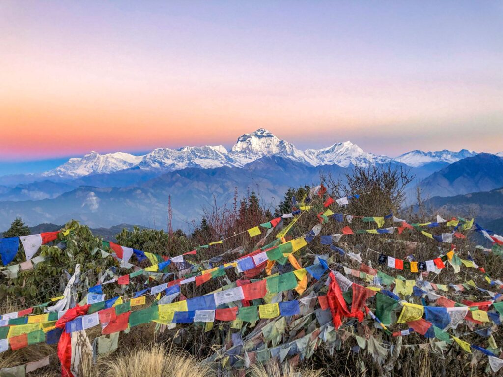 Nepal Gebirgsmassiv Dhaulagiri