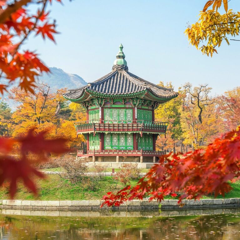 KOG01_Südkorea_Palast_Gyeongbokgung_Garten_cPixapay7366036