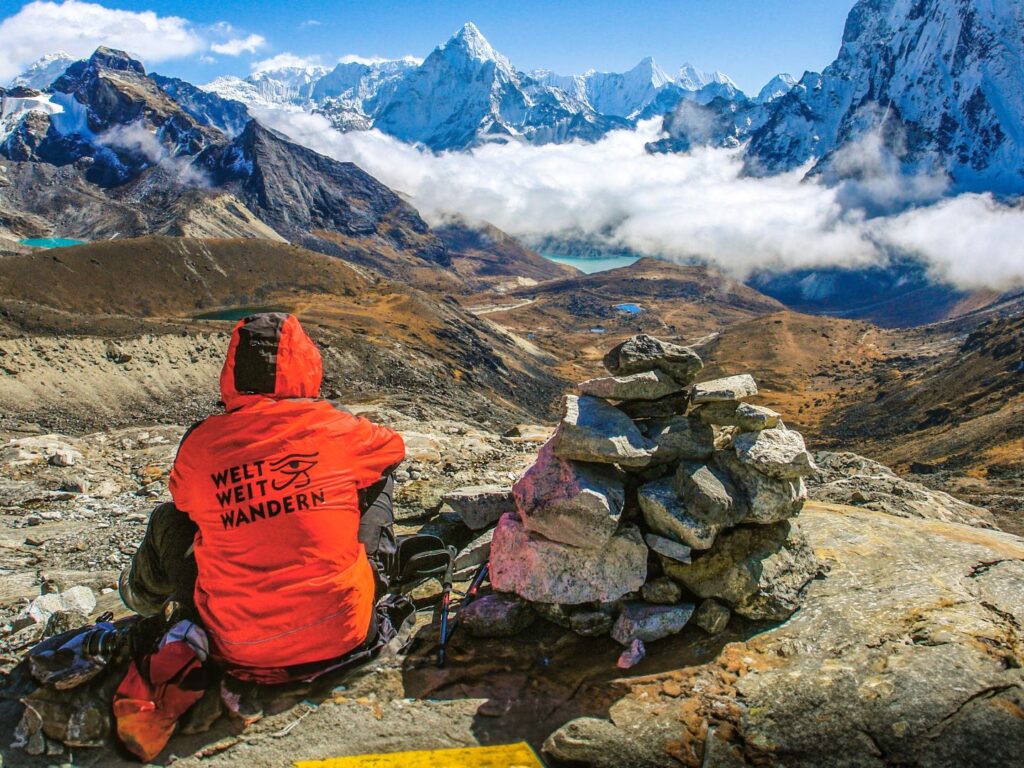 Blick auf den Mount Everest