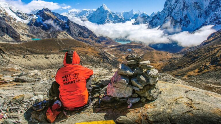 Blick auf den Mount Everest