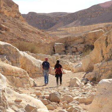 Israel Wanderung Schlucht