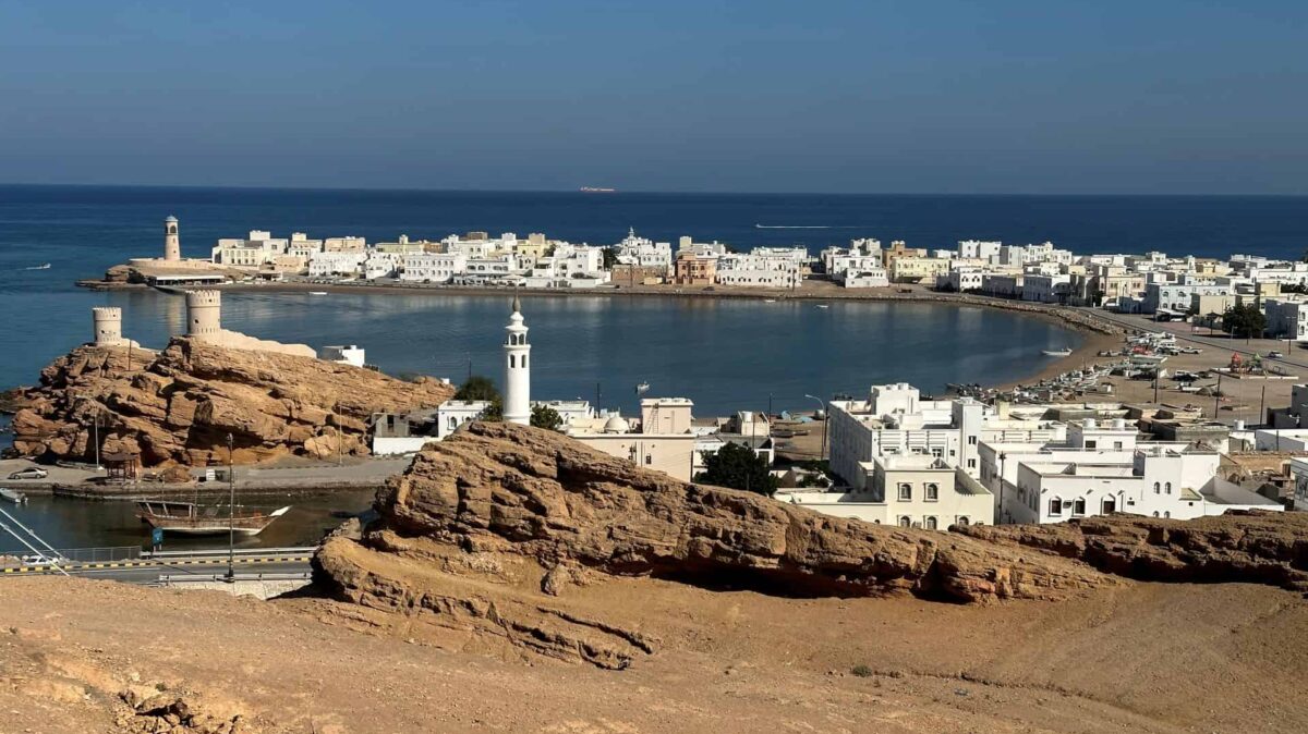 Weltweitwandern Oman - Meerblick