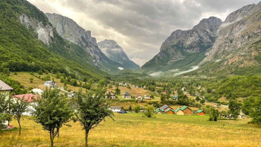 Landschaft auf der Reise Peaks of Balkan