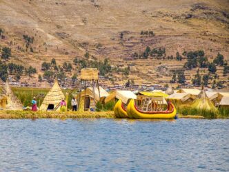 Die schwimmenden Inseln im Titicaca-See