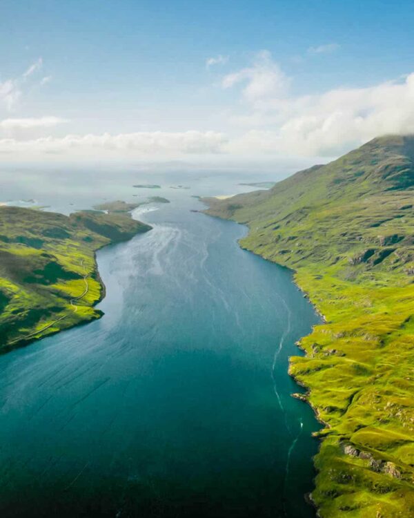 Der malerische Killary Fjord in Connemara