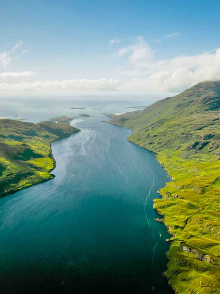 Der malerische Killary Fjord in Connemara